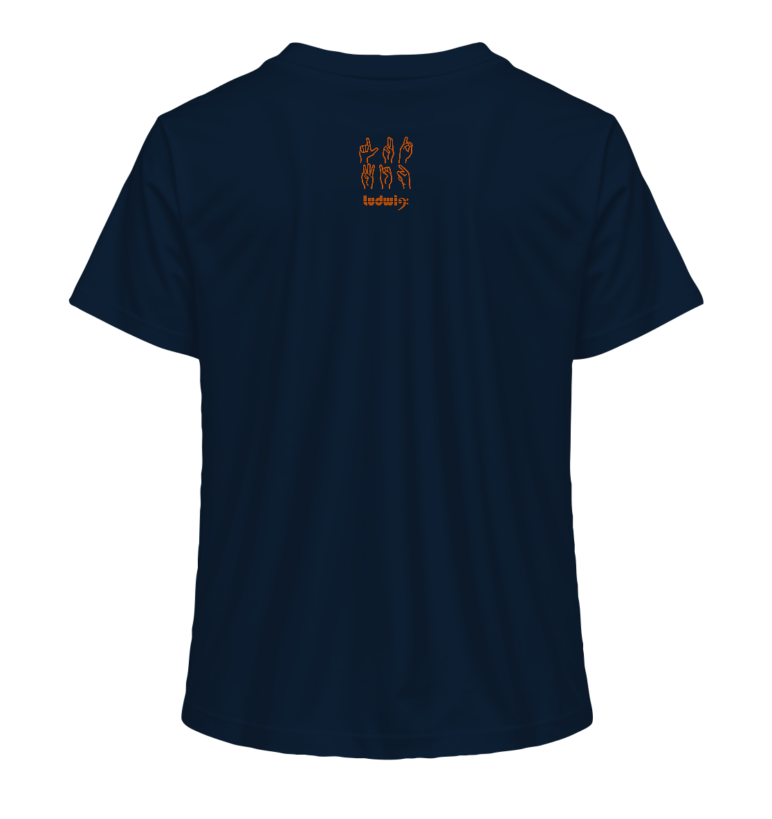 Ladies Organic Shirt Ludwig goes Sign Language, Damen - LudwigvanB.