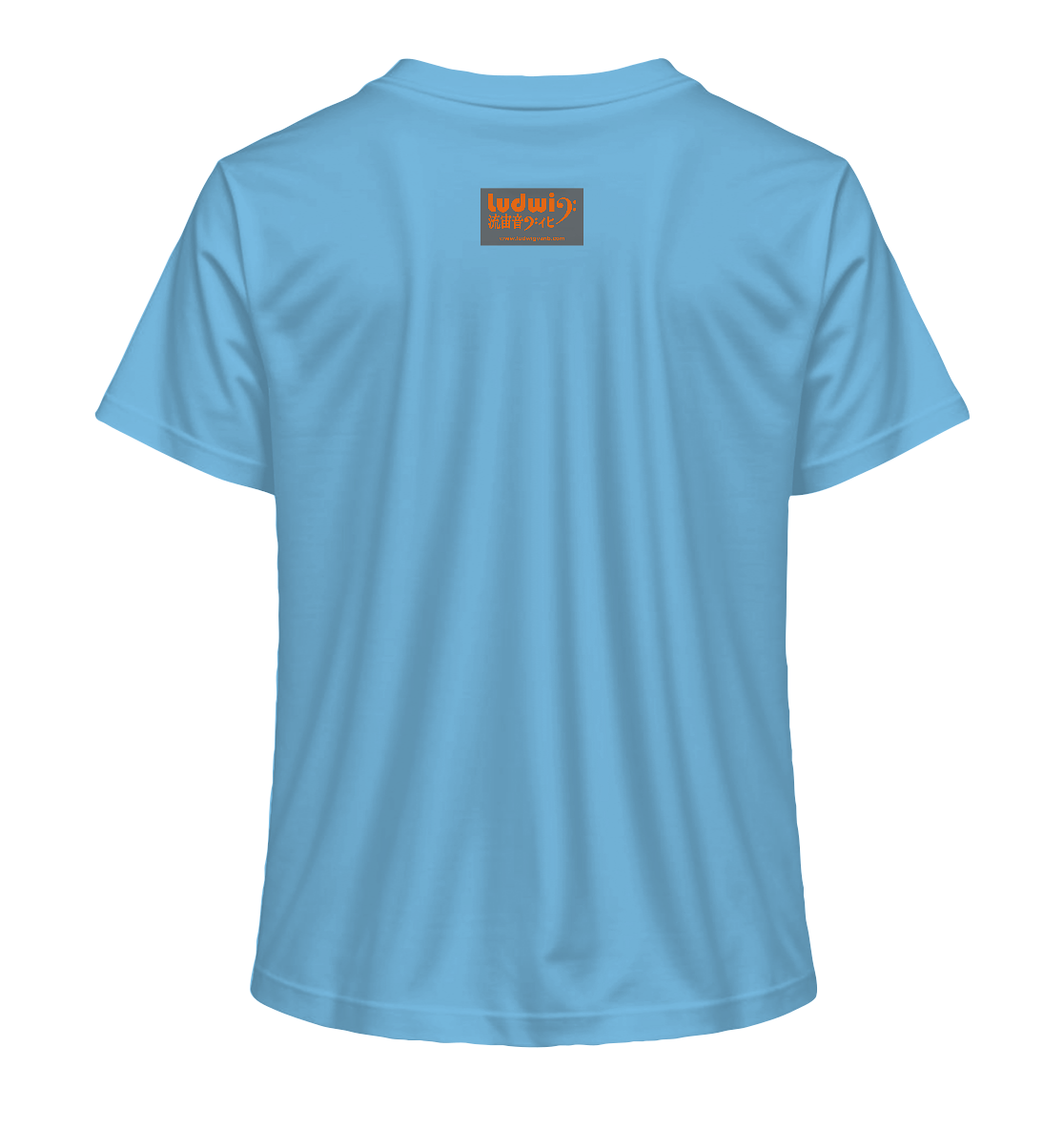 Ladies Organic Shirt Ludwig let the music play - LudwigvanB.