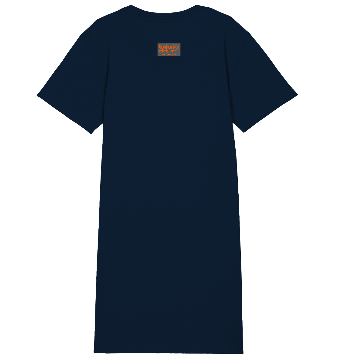 Ludwig let the music play, Ladies Organic Shirt Dress - LudwigvanB.
