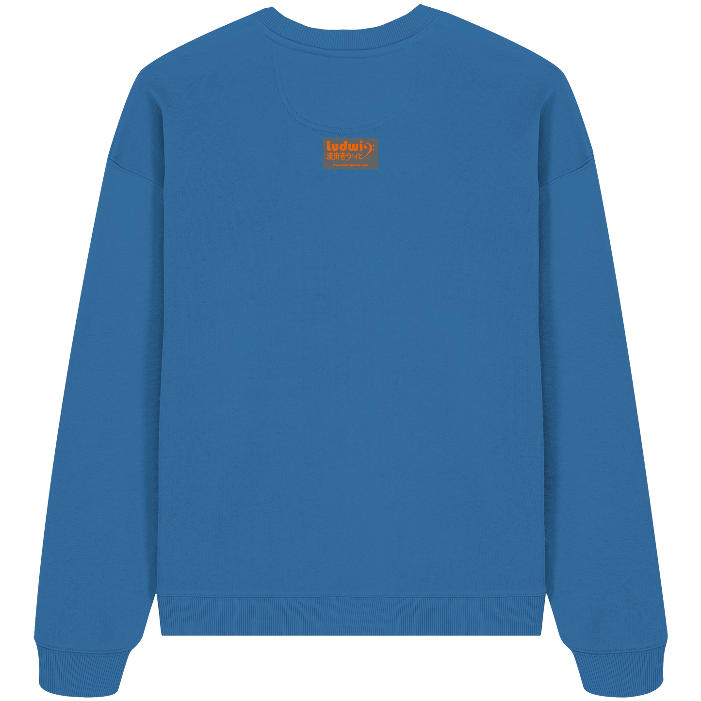 Organic Oversize Sweatshirt Hey, I'm Ludwig - LudwigvanB.