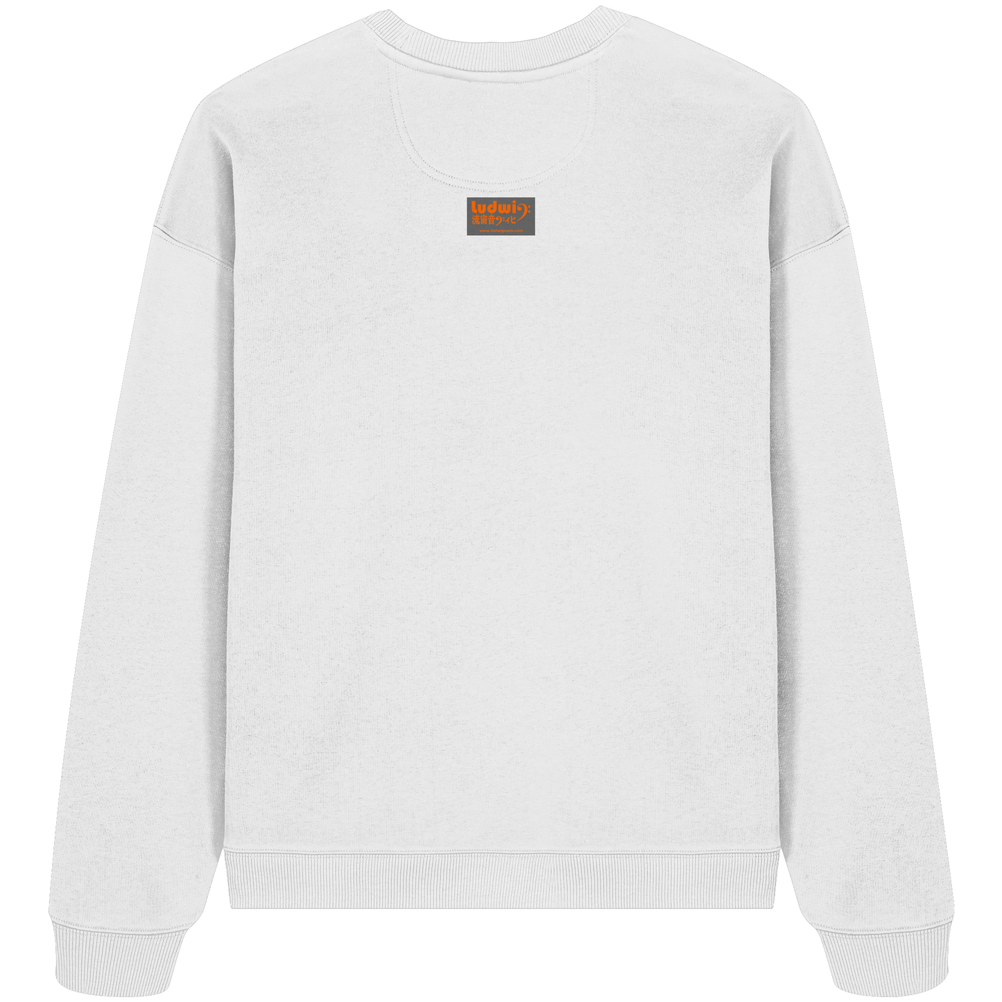 Organic Oversize Sweatshirt Beethoven reloaded - LudwigvanB.