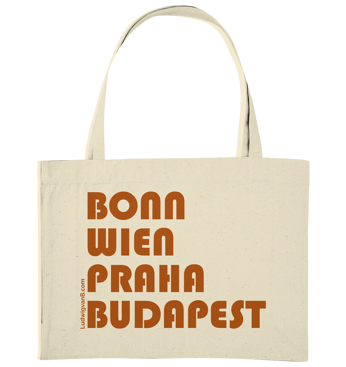 Organic Shopping-Bag, Made in Bonn 1770 - LudwigvanB.