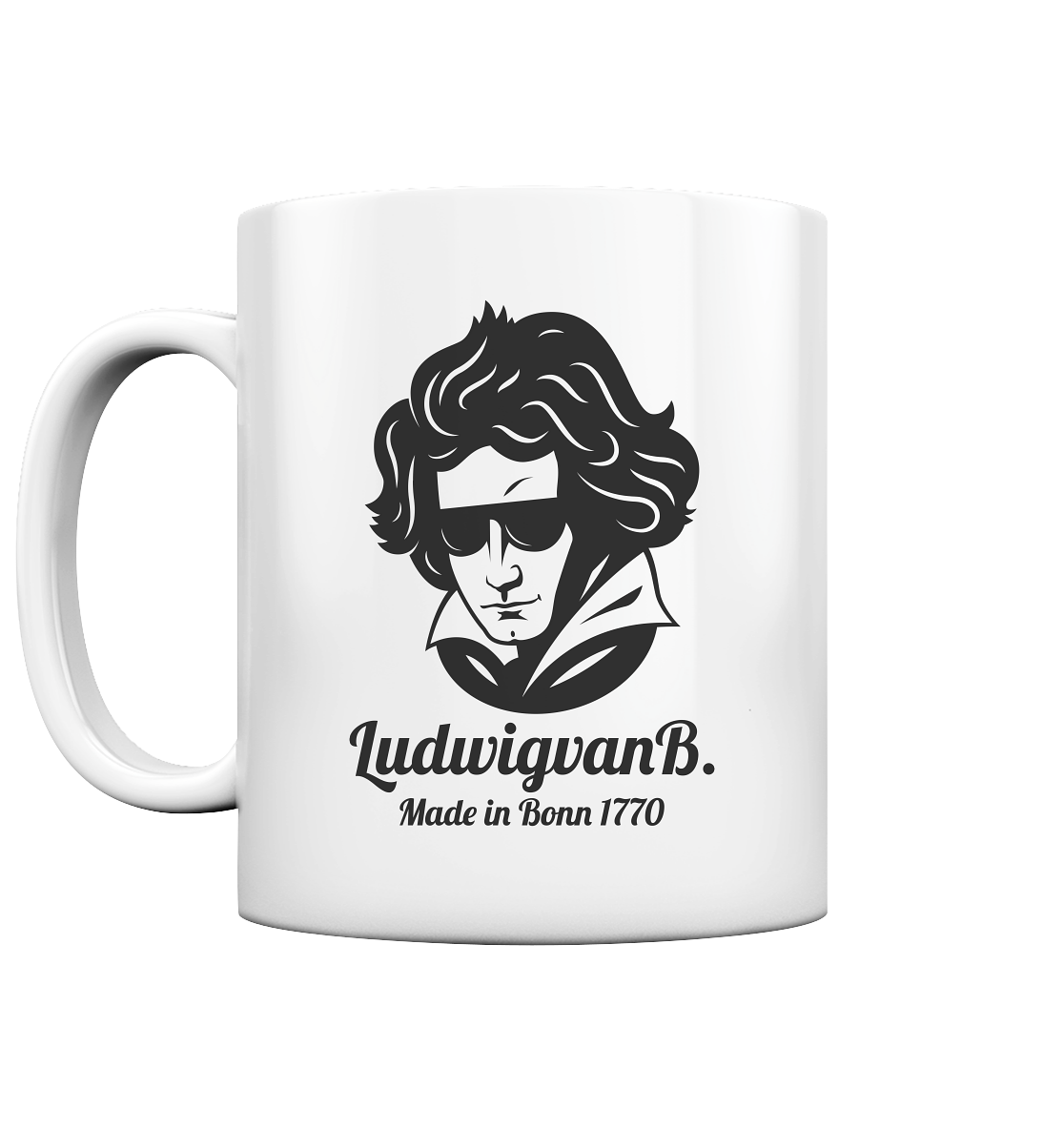 Made in Bonn 1770 - LudwigvanB. - Tasse glossy
