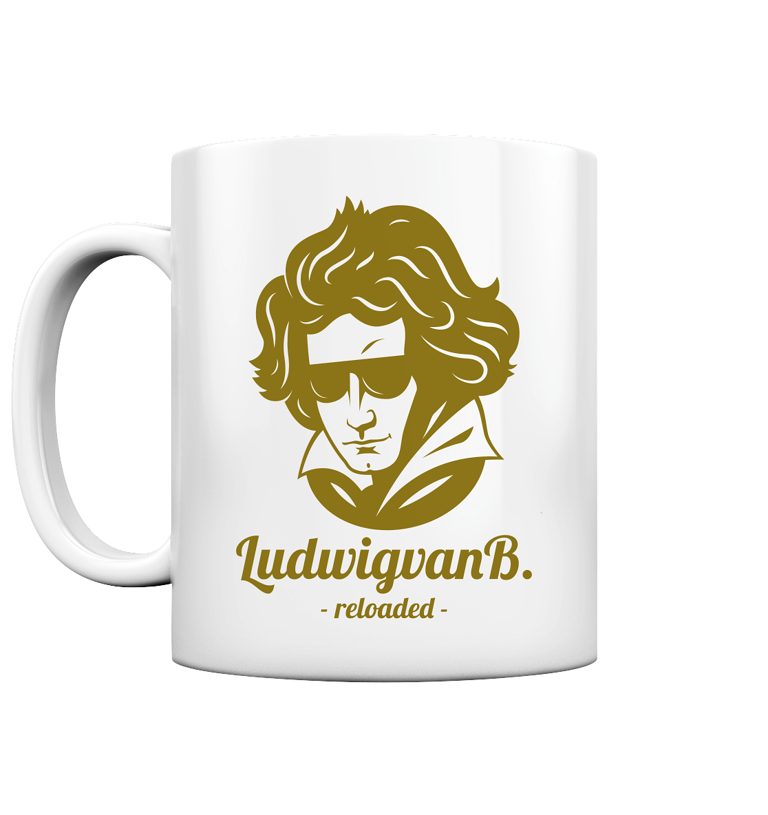 Tasse glossy Beethoven reloaded - LudwigvanB.