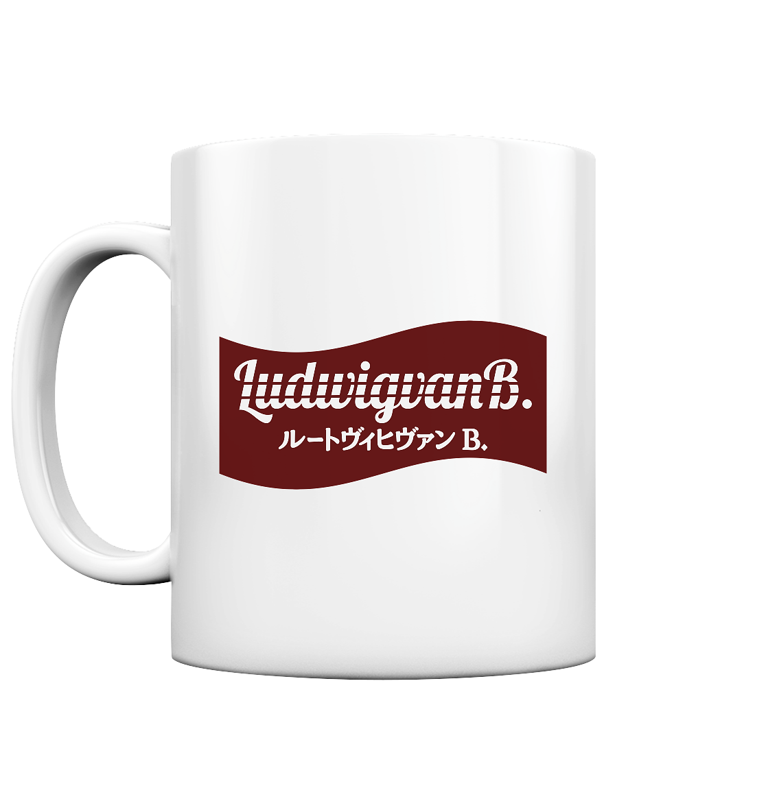 Tasse glossy Ludwig goes Japan -LudwigvanB.