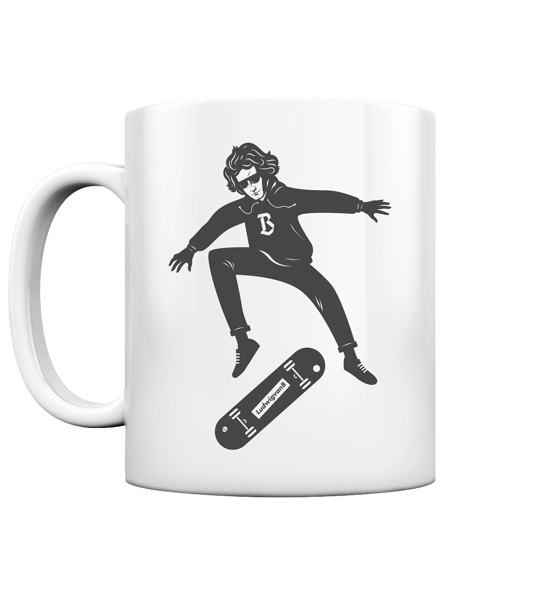 Tasse glossy Skatehoven - LudwigvanB.