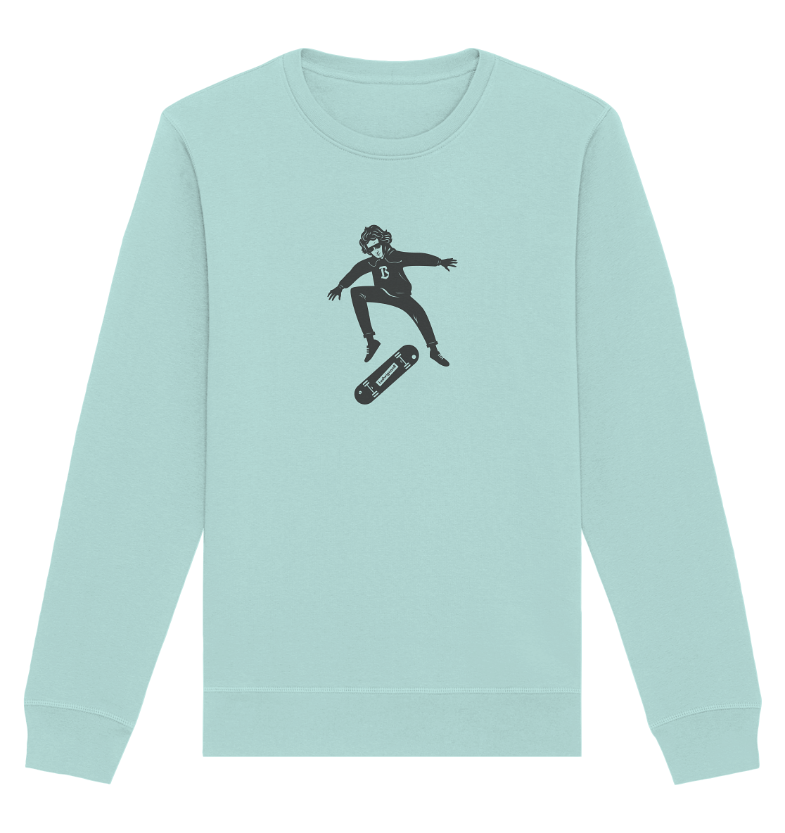Organic Basic Unisex Sweatshirt Skatehoven - LudwigvanB.
