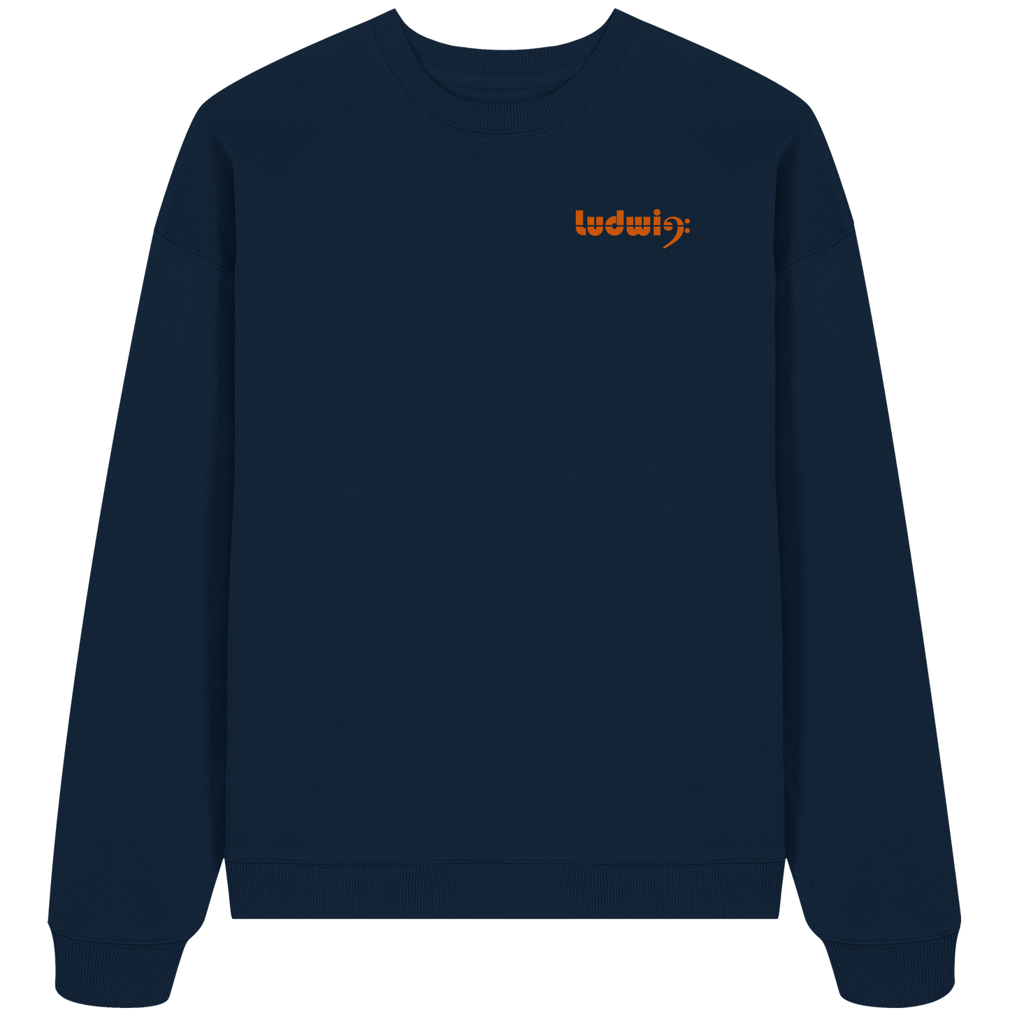 Organic Oversize Sweatshirt Hey, I'm Ludwig - LudwigvanB.