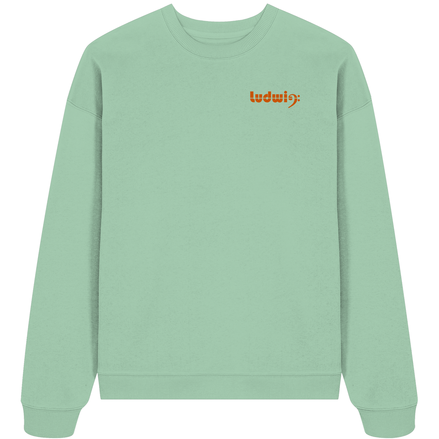 Organic Oversize Sweatshirt Hey, I'm Ludwig - LudwigvanB.