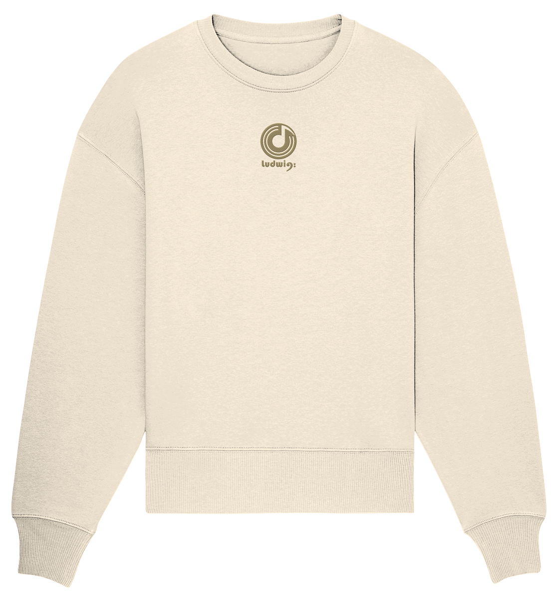 Organic Oversize Sweatshirt (Stick) Vinyl LP Stick, unisex - LudwigvanB.