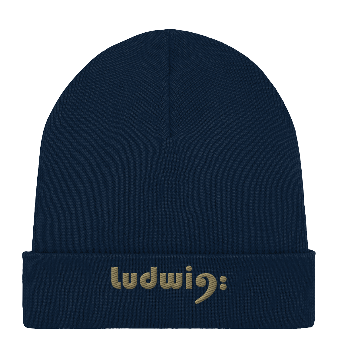 Organic Rib Beanie Ludwig, Strick - LudwigvanB.