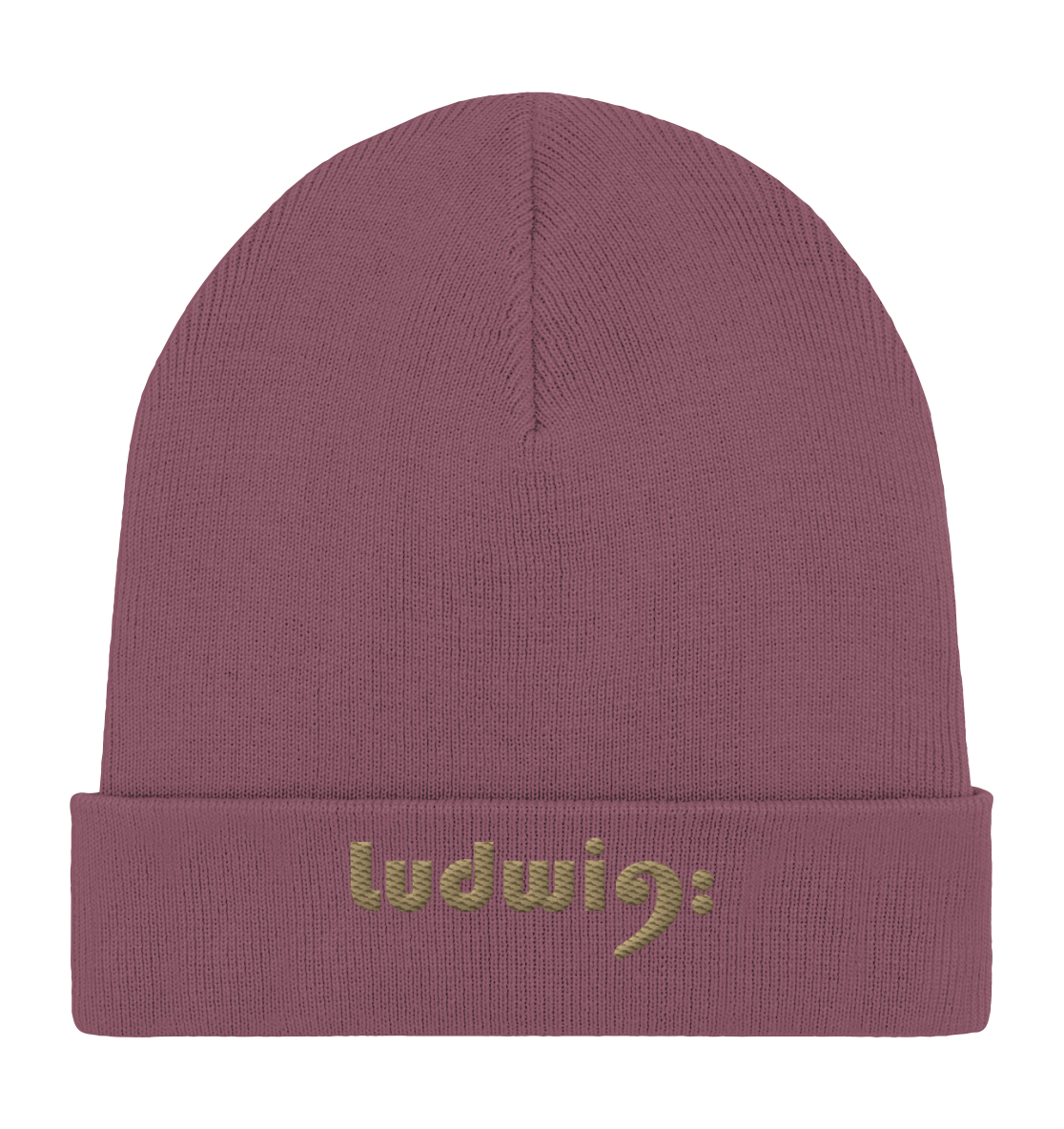 Organic Rib Beanie Ludwig, Strick - LudwigvanB.