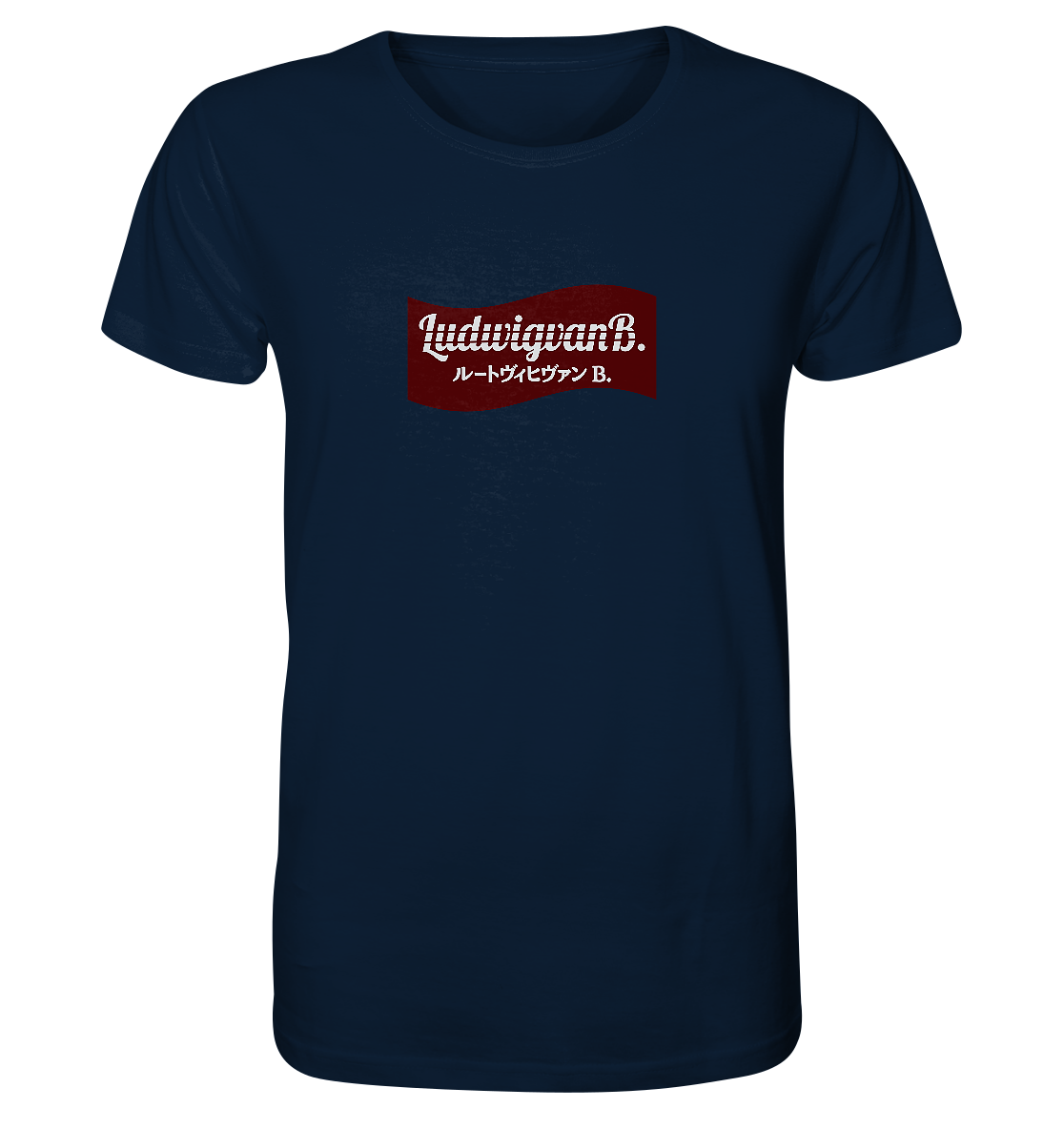 Organic Shirt Ludwig goes Japan, unisex - LudwigvanB.
