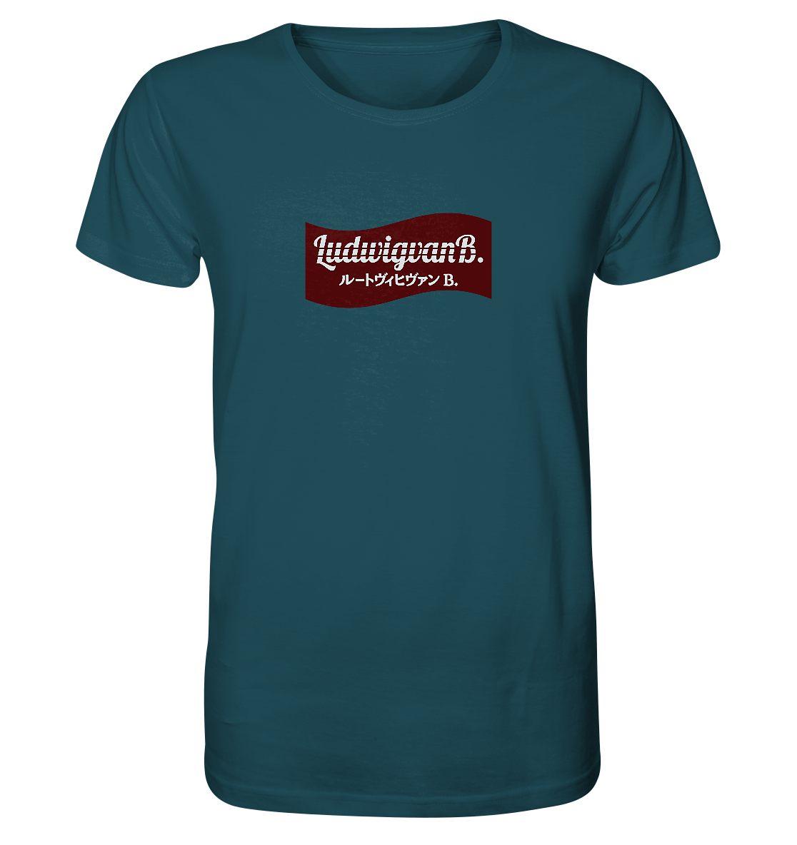 Organic Shirt Ludwig goes Japan, unisex - LudwigvanB.