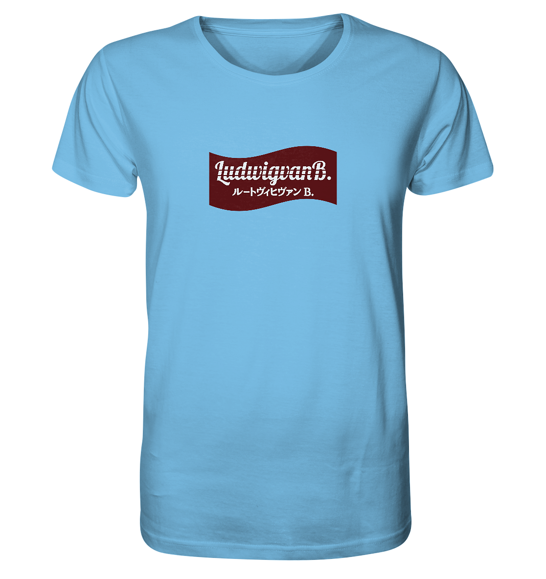 Organic Shirt Ludwig goes Japan, unisex - LudwigvanB.