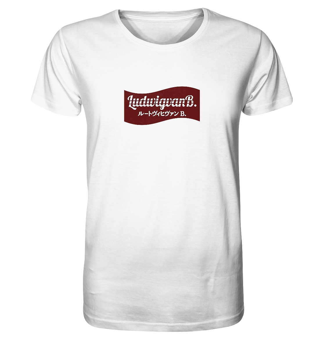 Organic Shirt Ludwig goes Japan, unisex - LudwigvanB.
