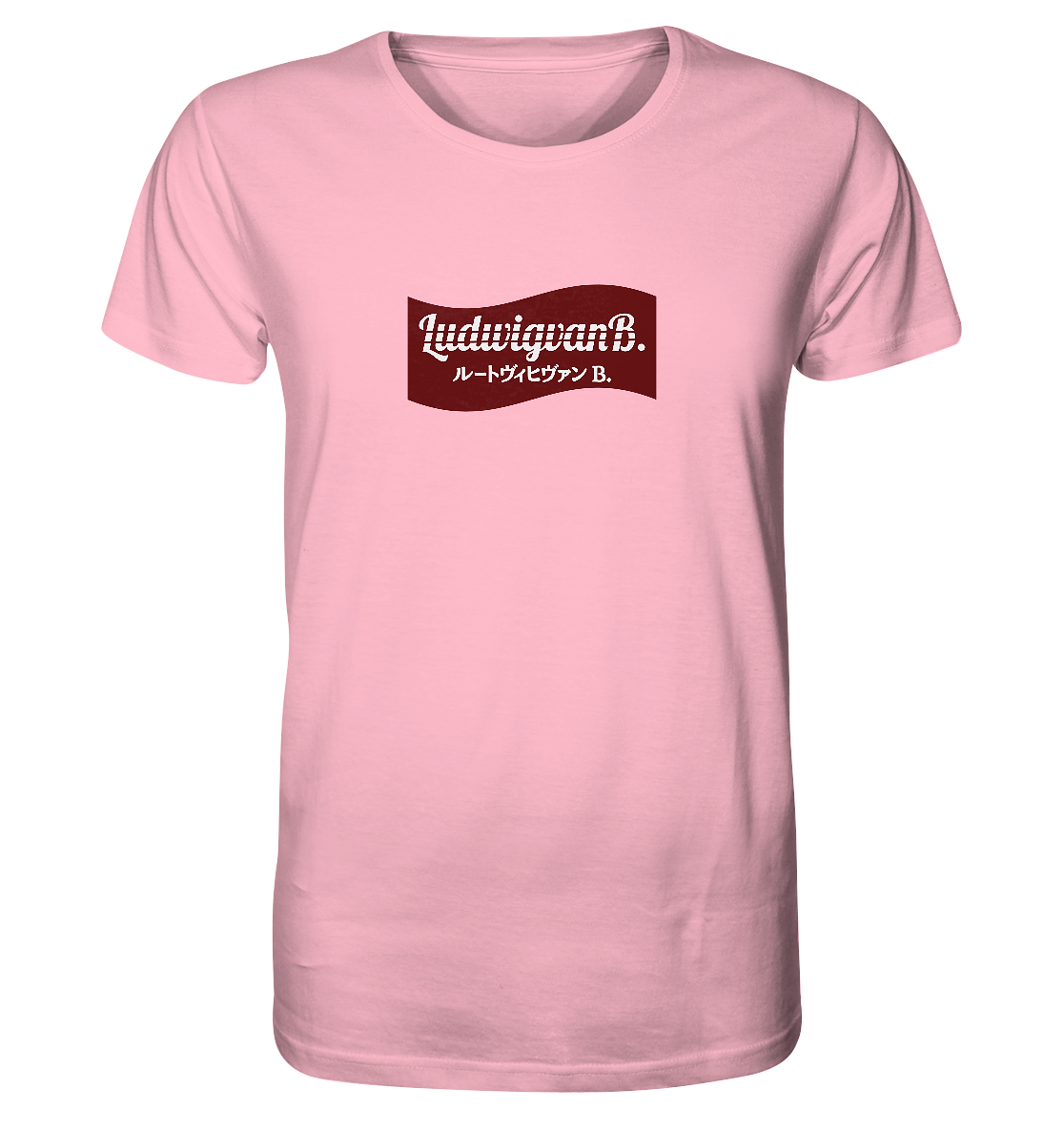 Organic Shirt Ludwig goes Japan, unisex - LudwigvanB.