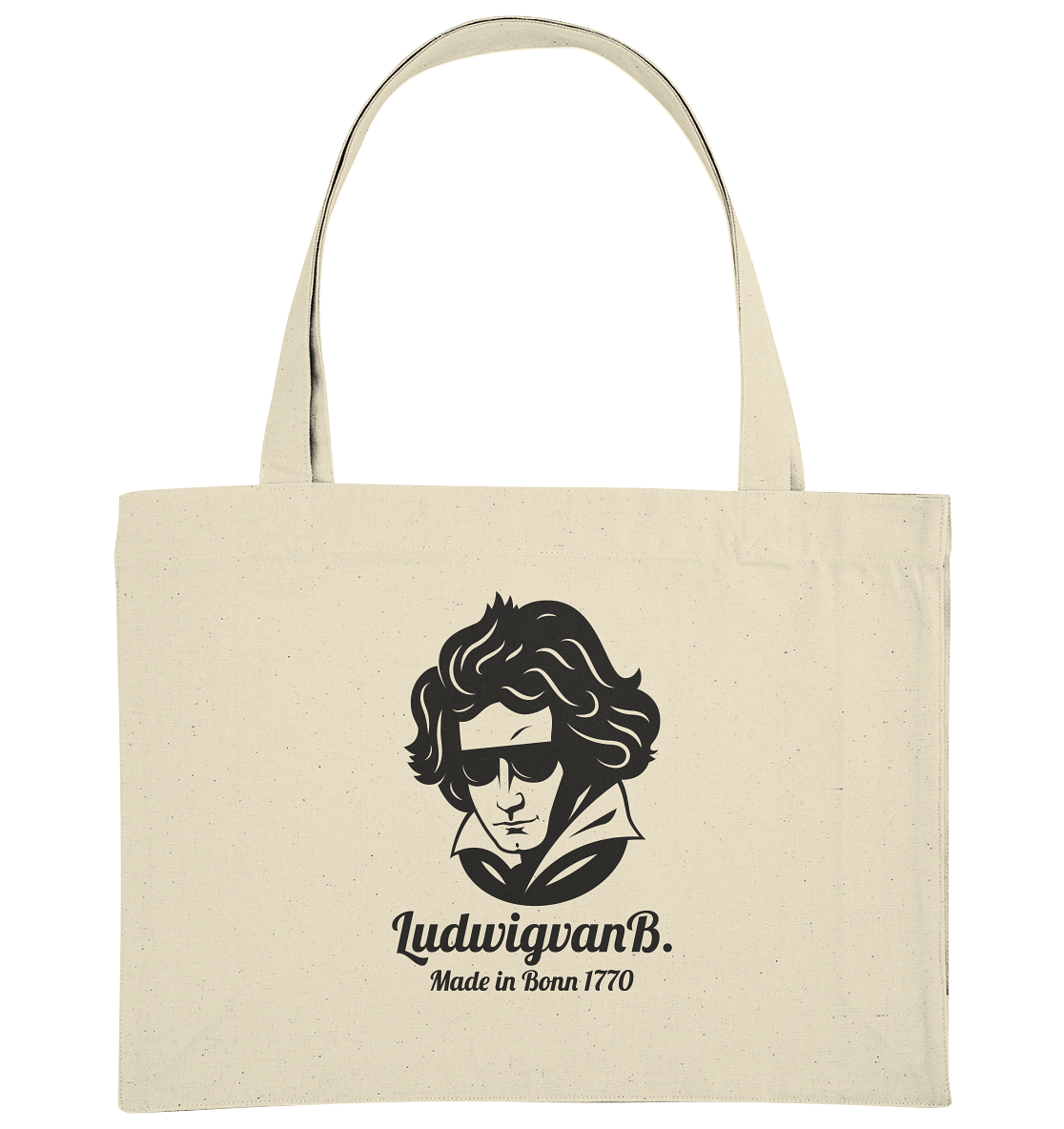 Organic Shopping-Bag, Made in Bonn 1770 - LudwigvanB.