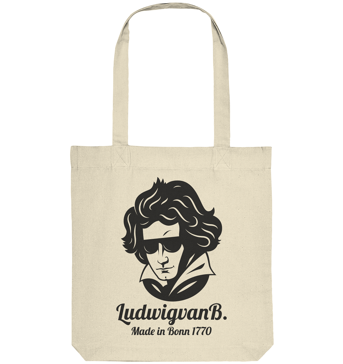 Organic Tote-Bag Made in Bonn 1770 - LudwigvanB.