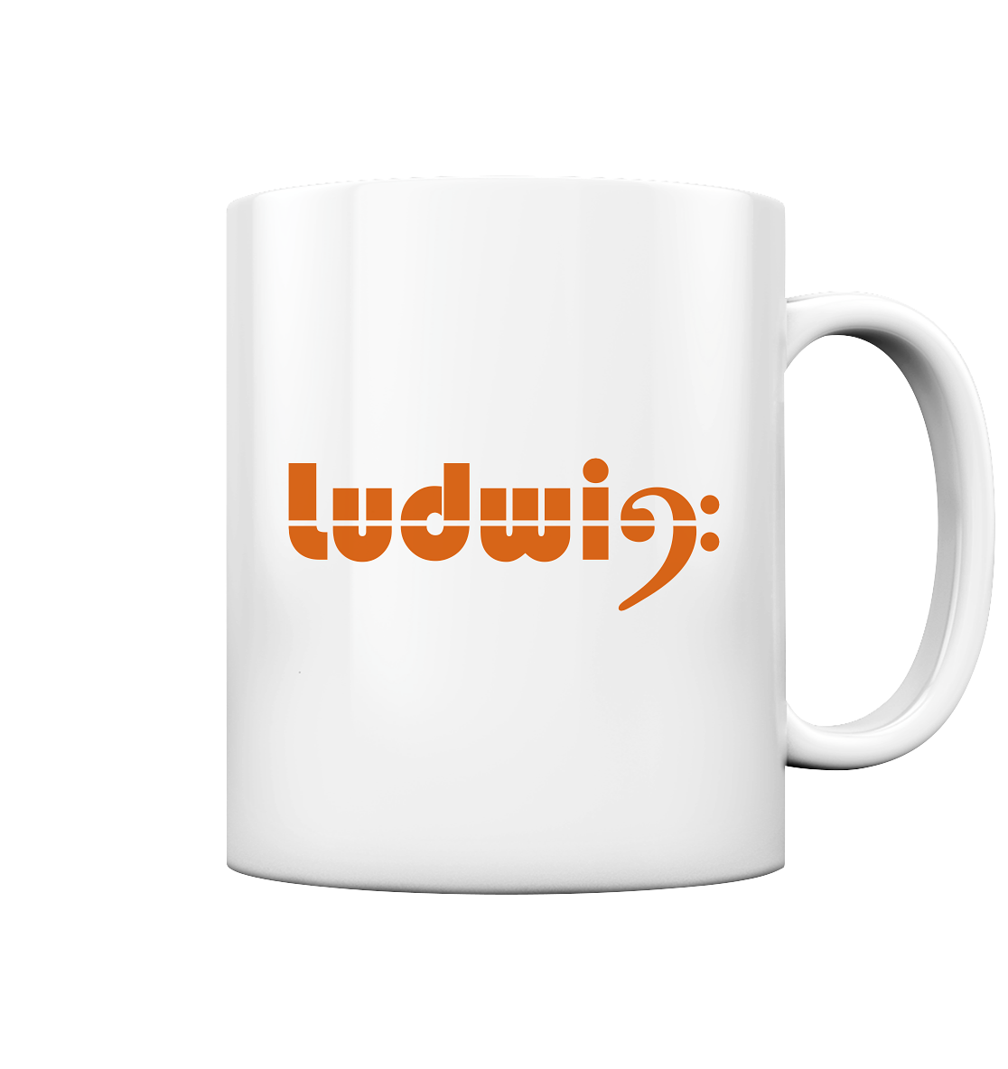 Tasse glossy Hey, I'm Ludwig - LudwigvanB.