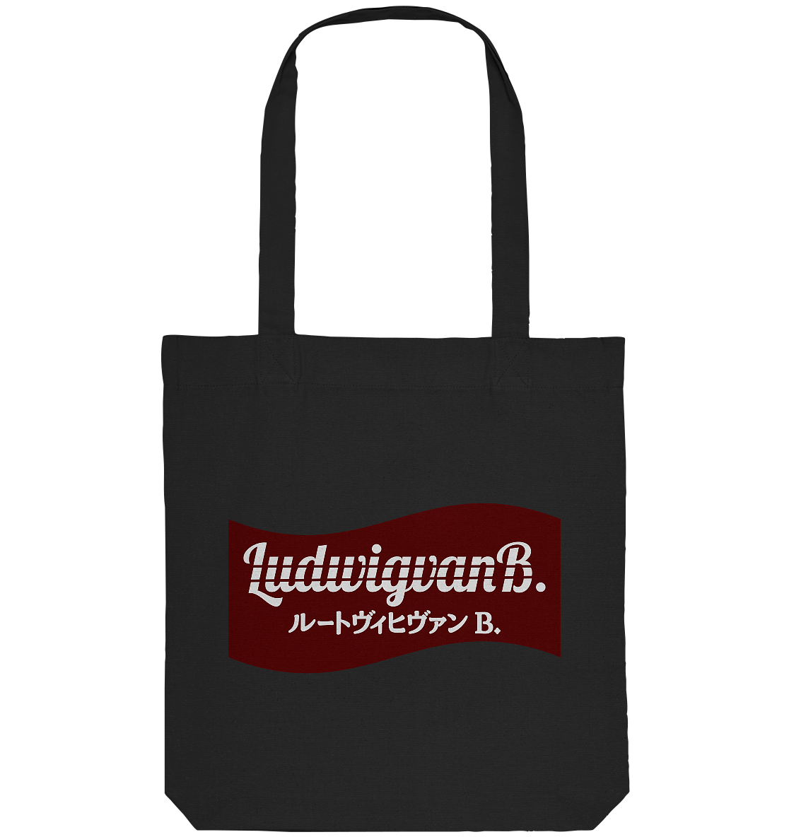 Organic Tote-Bag Ludwig goes Japan - LudwigvanB.