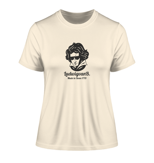 Fitted Ladies Organic Shirt, Made in Bonn 1770 - LudwigvanB.