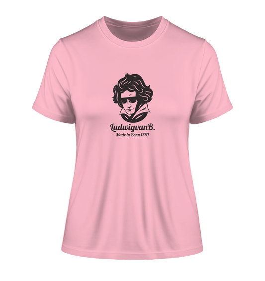 Fitted Ladies Organic Shirt, Made in Bonn 1770 - LudwigvanB.