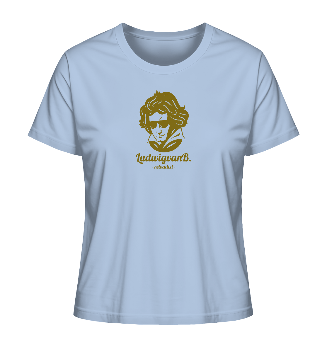 Ladies Organic Shirt Beethoven reloaded - LudwigvanB.