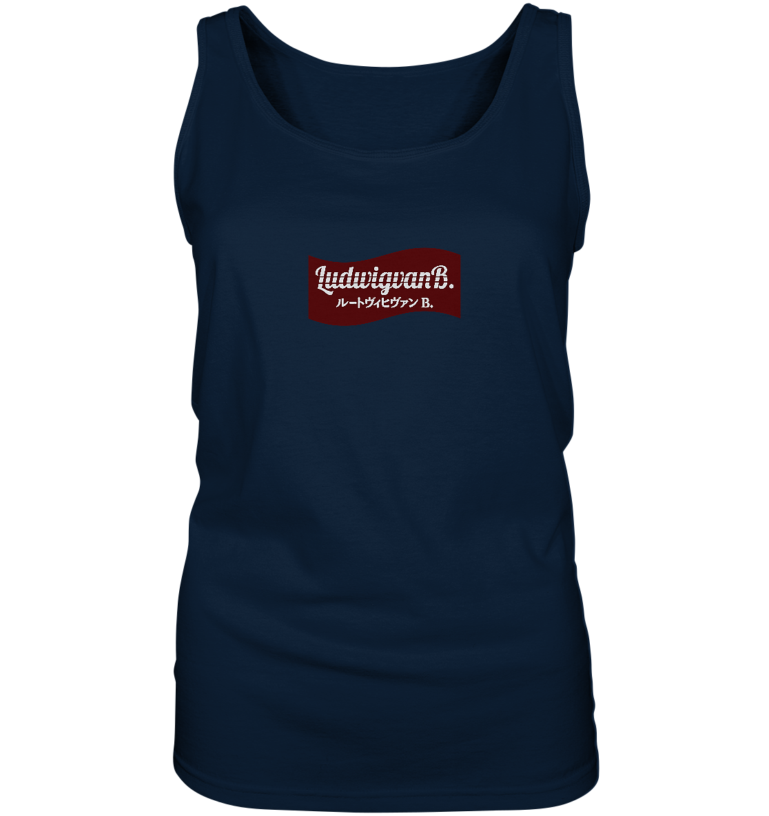 Ladies Tank-Top Ludwig goes Japan - LudwigvanB.