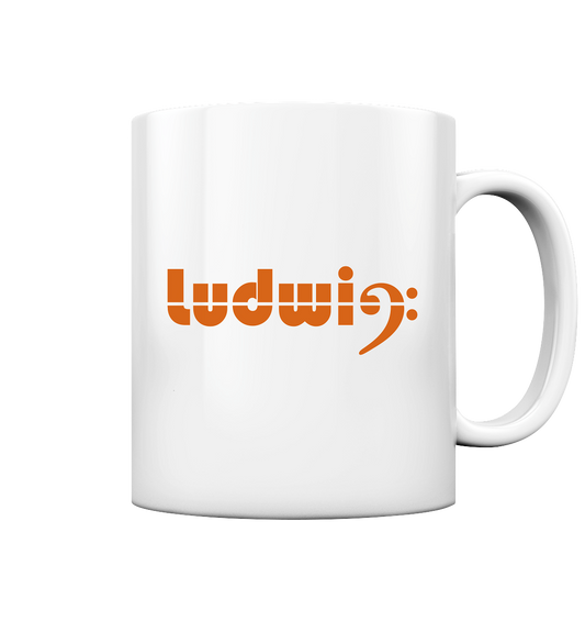 Tasse glossy Hey, I'm Ludwig - LudwigvanB.