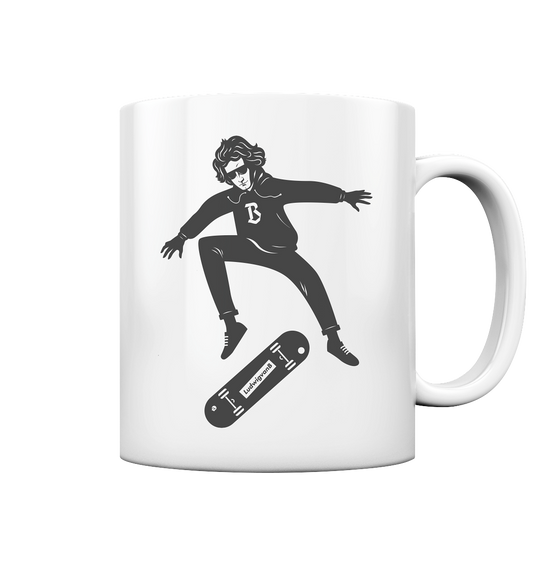 Tasse glossy Skatehoven - LudwigvanB.